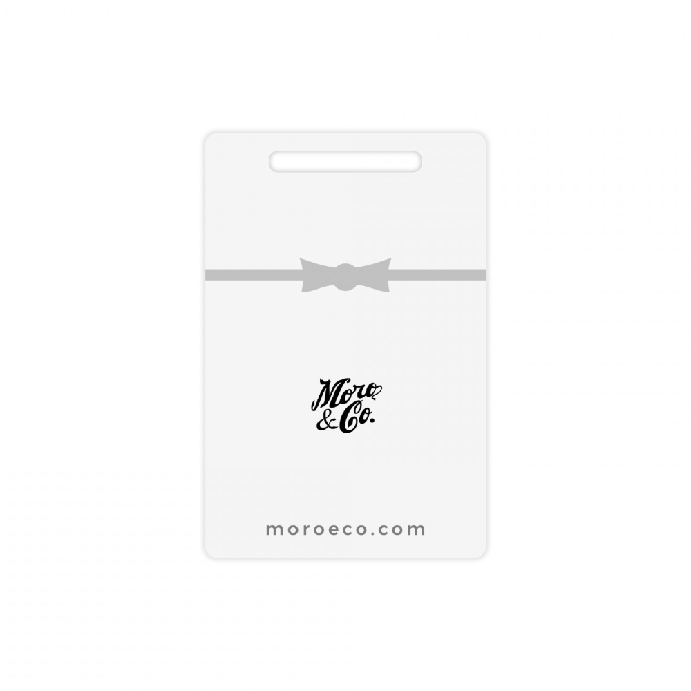 Gift Card Moro & Co. — Buono regalo Moro & Co per un pensiero unico